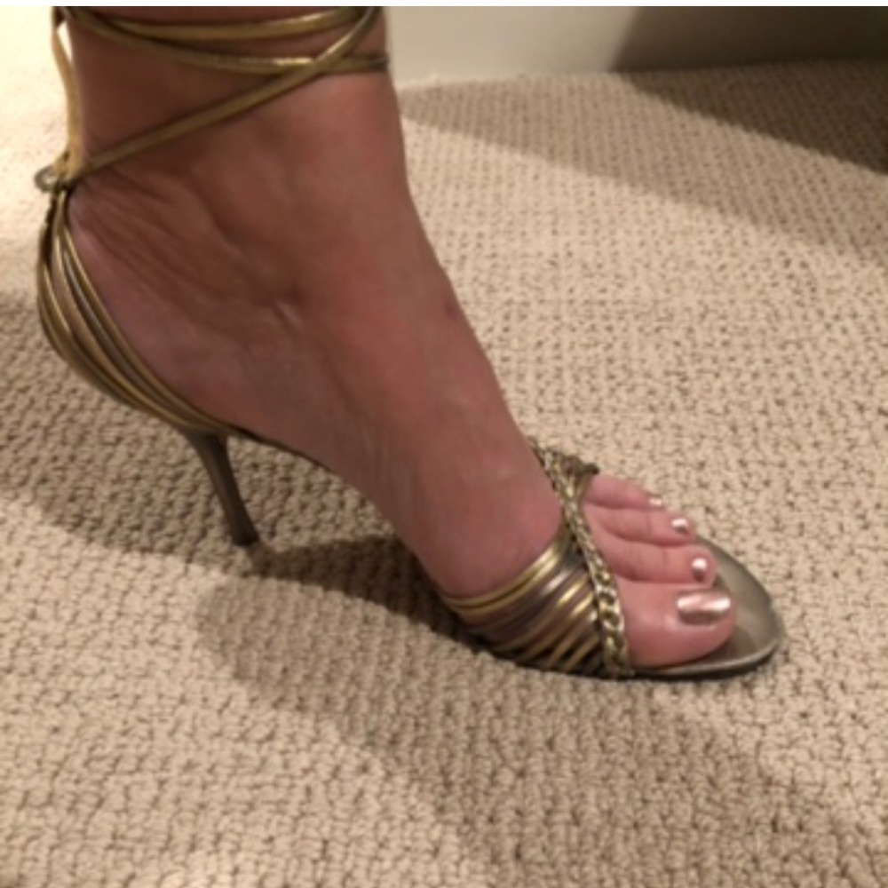 Dolce&Gabbana Metallic Heels VINTAGE